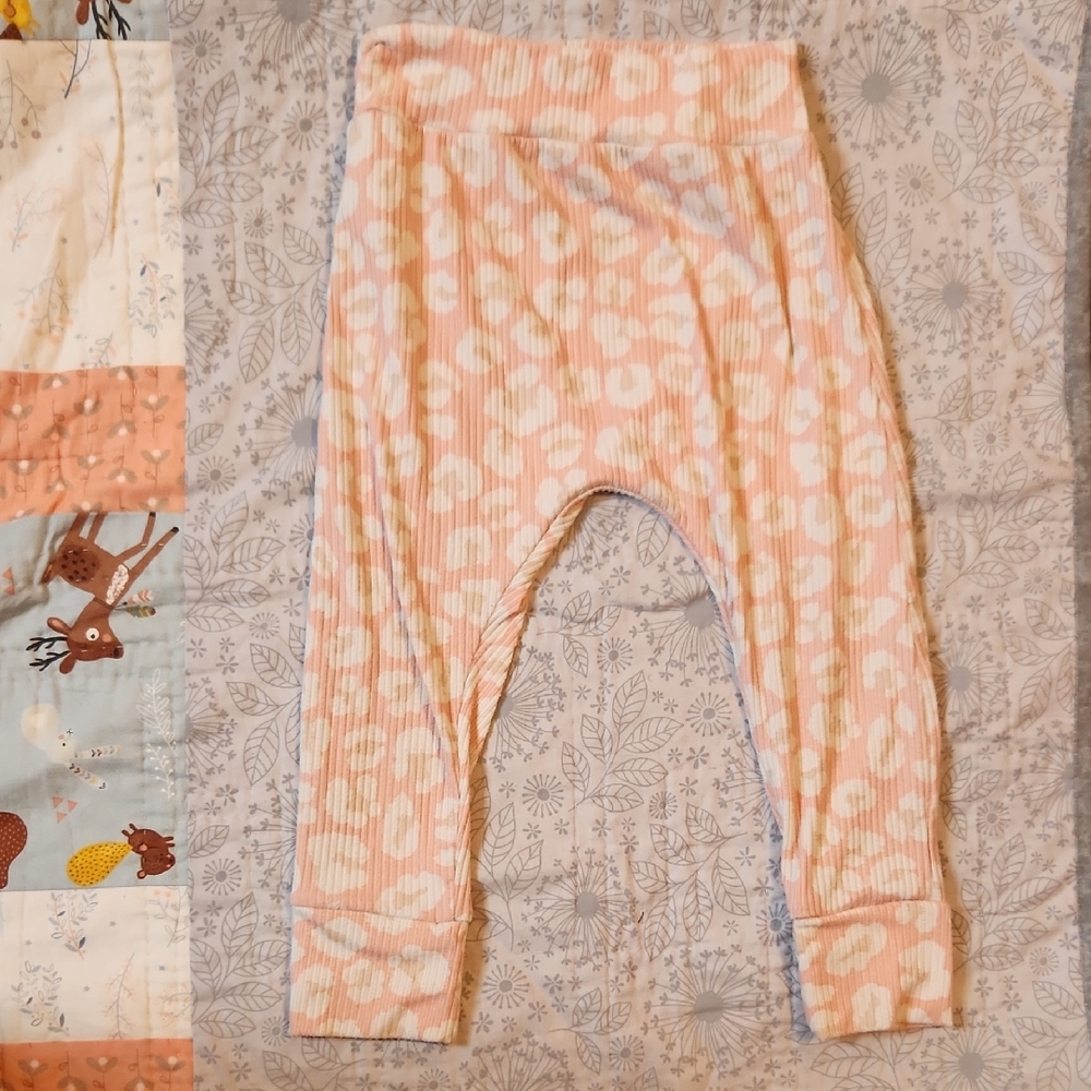Pink Cheetah Kids Lounge Pants